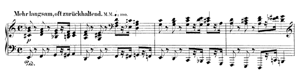 Night-Vision: Mehr langsam, oft zurückhaltend Op. 23 No. 1  in C Major 
by Schumann piano sheet music