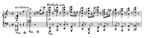 Night-Vision: Einfach Op. 23 No. 4  in F Major 
by Schumann piano sheet music