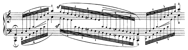 Caprice Op. 3 No. 1  in A Minor 
by Schumann piano sheet music