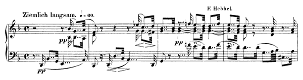 Verrufene Stelle  Op. 82 No. 4  in D Minor 
by Schumann piano sheet music