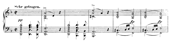 Marsch Op. 99 No. 11  in D Minor 
by Schumann piano sheet music