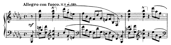 Allegro de concert Op. 18    in B-flat Minor 
by Scriabin piano sheet music