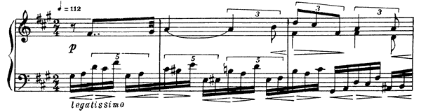 Etude Op. 42 No. 2  in F-sharp Minor 
by Scriabin piano sheet music