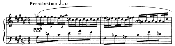 Etude Op. 42 No. 3  in F-sharp Major 
by Scriabin piano sheet music