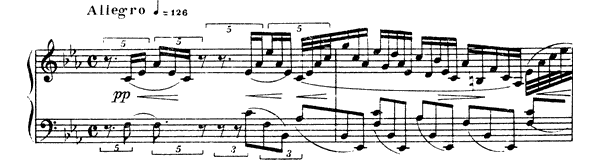 Etude Op. 42 No. 8  in E-flat Major 
by Scriabin piano sheet music