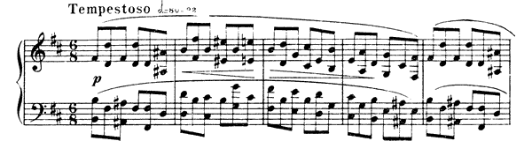 Etude Op. 8 No. 3  in B Minor 
by Scriabin piano sheet music