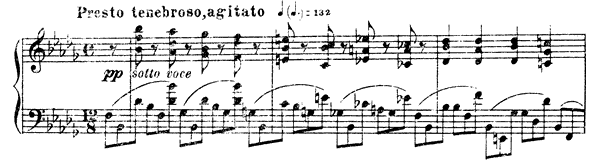 Etude Op. 8 No. 7  in B-flat Minor 
by Scriabin piano sheet music