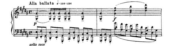 Etude Op. 8 No. 9  in G-sharp Minor 
by Scriabin piano sheet music