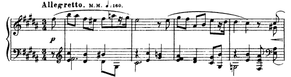 Impromptu Op. 14   No. 1  in B Major 
by Scriabin piano sheet music