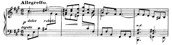 Nocturne Op. 5   No. 2  in A Major 
by Scriabin piano sheet music