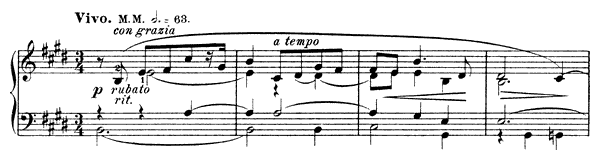 Mazurka Op. 25 No. 4  in E Major 
by Scriabin piano sheet music