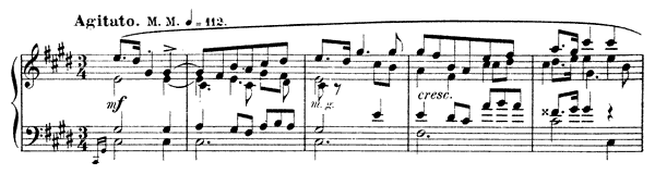 Mazurka Op. 25 No. 5  in C-sharp Major 
by Scriabin piano sheet music