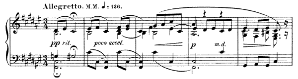 Mazurka Op. 25 No. 6  in F-sharp Major 
by Scriabin piano sheet music