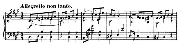 Mazurka Op. 3 No. 2  in F-sharp Minor 
by Scriabin piano sheet music