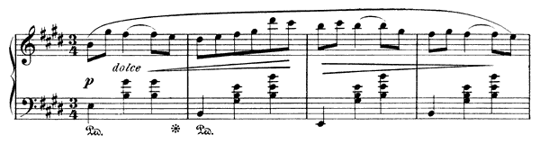 Mazurka Op. 3 No. 4  in E Major 
by Scriabin piano sheet music