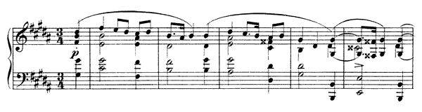 Mazurka Op. 3 No. 9  in G-sharp Minor 
by Scriabin piano sheet music