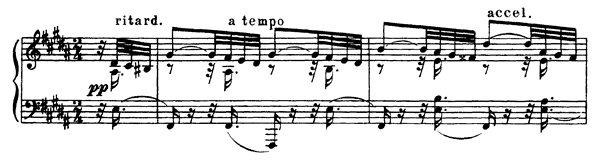 Poème ailé Op. 51   No. 3  in B Major 
by Scriabin piano sheet music