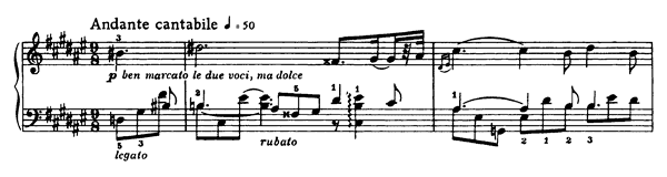 Poème Op. 32   No. 1  in F-sharp Major 
by Scriabin piano sheet music