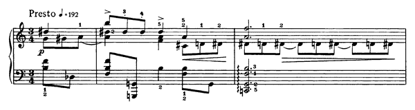 Poème fantasque Op. 45   No. 2  
by Scriabin piano sheet music