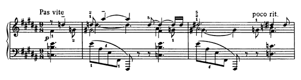 Poème languide Op. 52   No. 3  in B Major 
by Scriabin piano sheet music