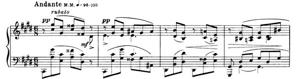 Prelude Op. 11 No. 10  in C-sharp Minor 
by Scriabin piano sheet music