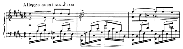 Prelude Op. 11 No. 11  in B Major 
by Scriabin piano sheet music