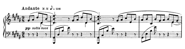 Prelude Op. 11 No. 12  in G-sharp Minor 
by Scriabin piano sheet music