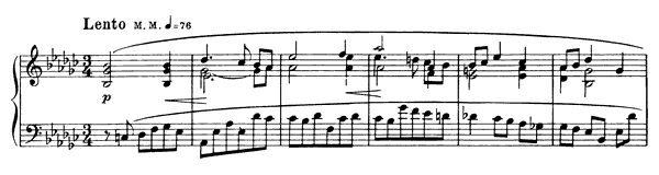 Prelude Op. 11 No. 13  in G-flat Major 
by Scriabin piano sheet music