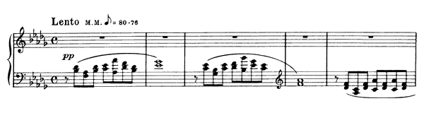 Prelude Op. 11 No. 15  in D-flat Major 
by Scriabin piano sheet music