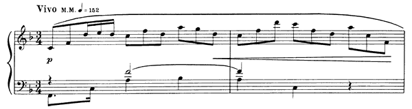 Prelude Op. 11 No. 23  in F Major 
by Scriabin piano sheet music