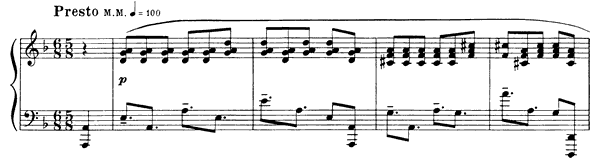 Prelude Op. 11 No. 24  in D Minor 
by Scriabin piano sheet music