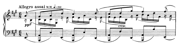 Prelude Op. 11 No. 7  in A Major 
by Scriabin piano sheet music