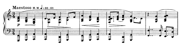 Prelude Op. 13 No. 1  in C Major 
by Scriabin piano sheet music