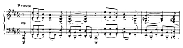 Prelude Op. 13 No. 6  in B Minor 
by Scriabin piano sheet music