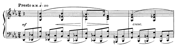 Prelude Op. 17 No. 2  in E-flat Major 
by Scriabin piano sheet music