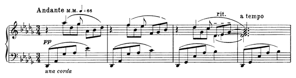 Prelude Op. 17 No. 3  in D-flat Major 
by Scriabin piano sheet music