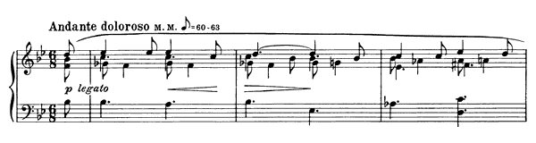 Prelude Op. 17 No. 6  in B-flat Major 
by Scriabin piano sheet music