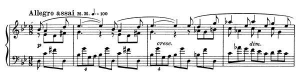 Prelude Op. 17 No. 7  in G Minor 
by Scriabin piano sheet music