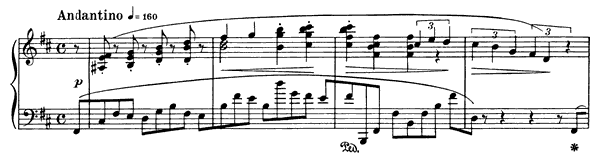 Prelude Op. 22 No. 4  in B Minor 
by Scriabin piano sheet music