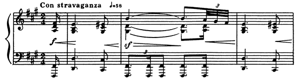 Prelude Op. 31 No. 2  in F-sharp Minor 
by Scriabin piano sheet music