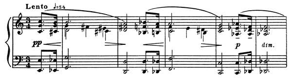 Prelude Op. 31 No. 4  in C Major 
by Scriabin piano sheet music