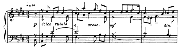 Prelude Op. 33 No. 1  in E Major 
by Scriabin piano sheet music