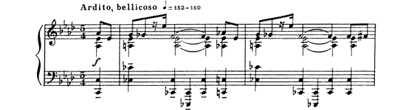 Prelude Op. 33 No. 4  in A-flat Major 
by Scriabin piano sheet music