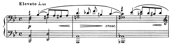 Prelude Op. 35 No. 2  in B-flat Major 
by Scriabin piano sheet music