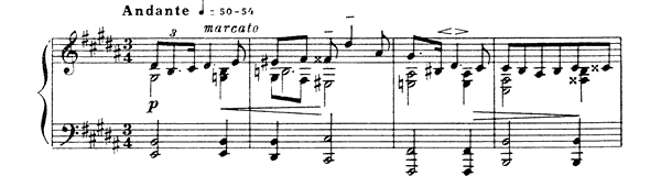 Prelude Op. 37 No. 3  in B Major 
by Scriabin piano sheet music