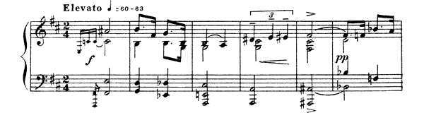 Prelude Op. 39 No. 2  in D Major 
by Scriabin piano sheet music