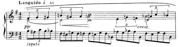 Prelude Op. 39 No. 3  in G Major 
by Scriabin piano sheet music