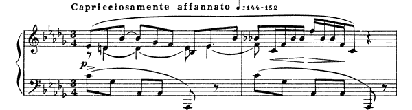 Prelude Op. 48 No. 3  in D-flat Major 
by Scriabin piano sheet music