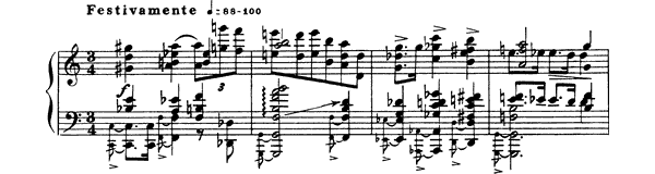 Prelude Op. 48 No. 4  in C Major 
by Scriabin piano sheet music