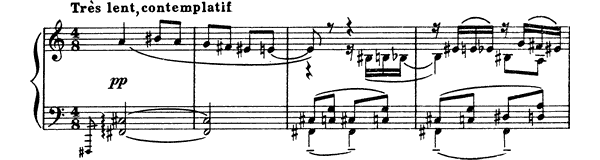 Prelude Op. 74 No. 2  
by Scriabin piano sheet music